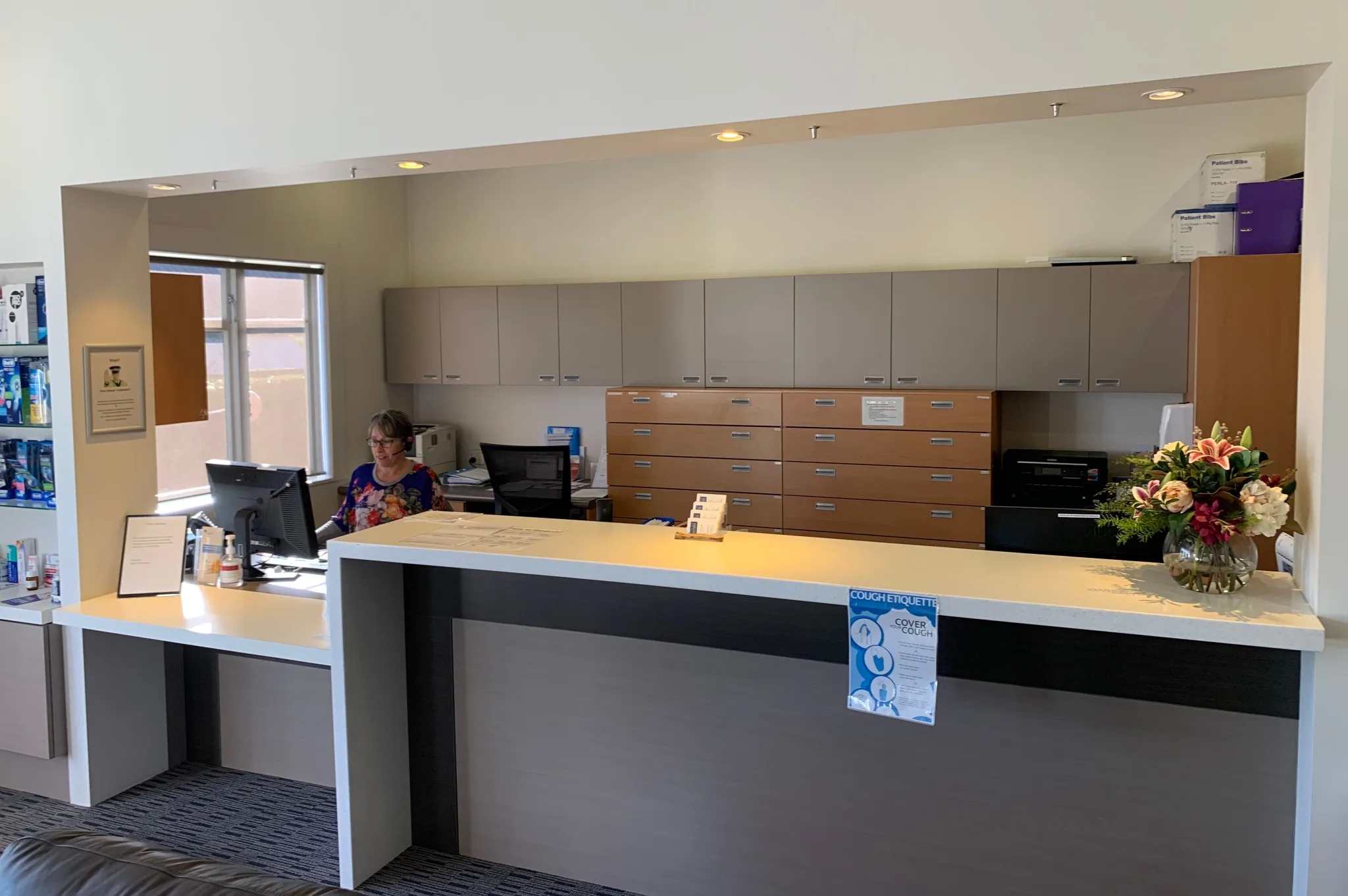 Reception Bradley Wood Dentist